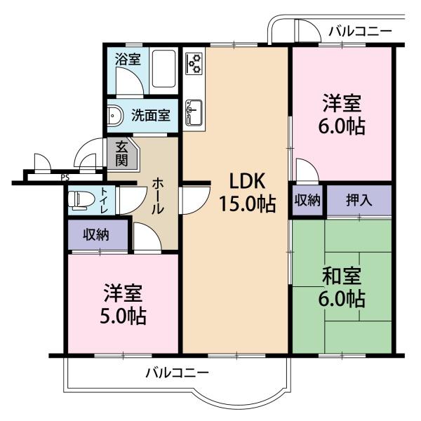 横尾一団地66号棟