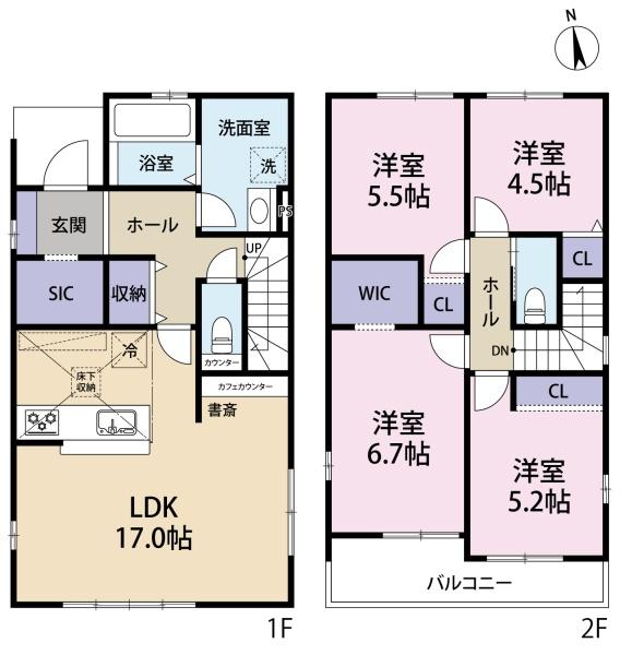 神戸市須磨区北落合５丁目の新築一戸建