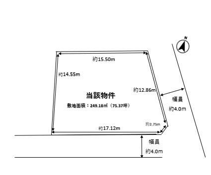 徳島市大原町壱町地の売土地