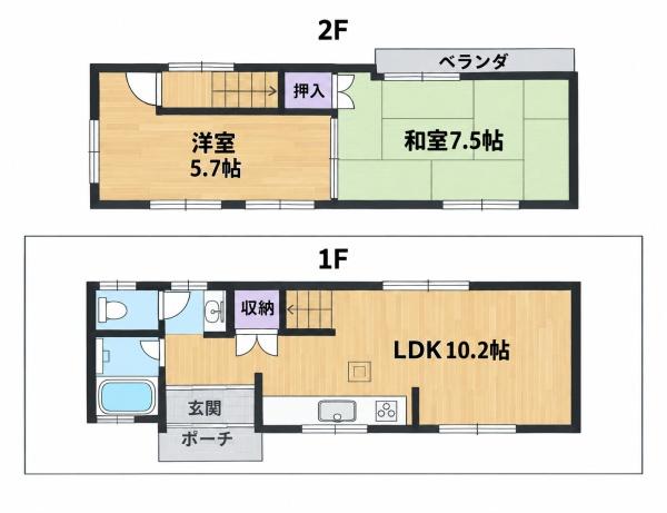 神戸市長田区大橋町１丁目の中古一戸建