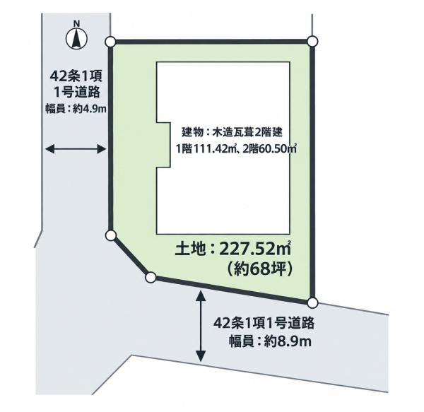 神戸市北区若葉台２丁目の売土地