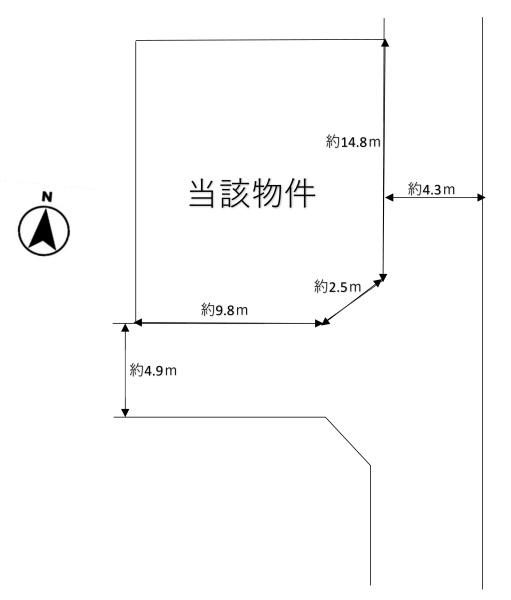 徳島市上八万町下中筋の売土地