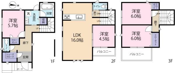 神戸市須磨区板宿町２丁目の新築一戸建