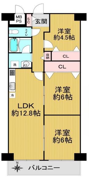 ネオコーポ大阪城公園3号館