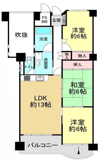 京橋南コーポ３号棟