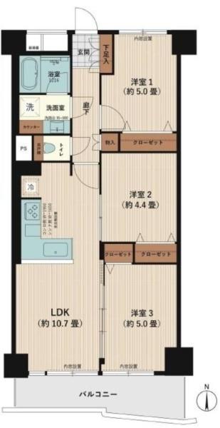 西道頓堀コーポ１号棟