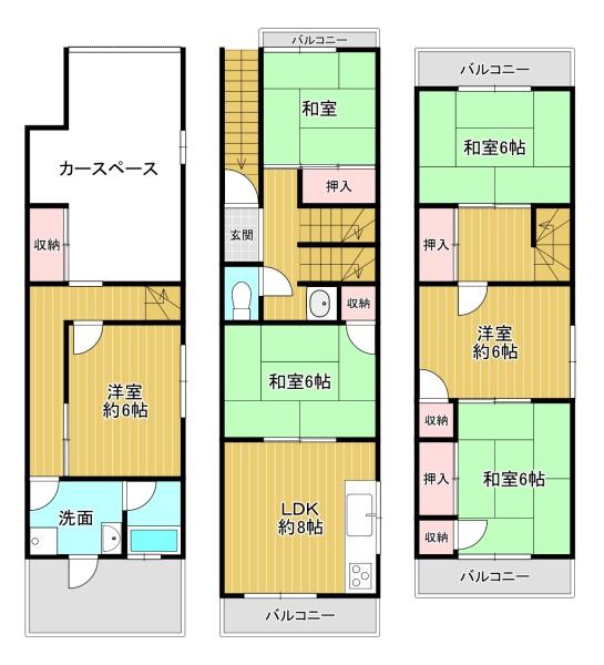 大阪市旭区高殿７丁目の中古一戸建