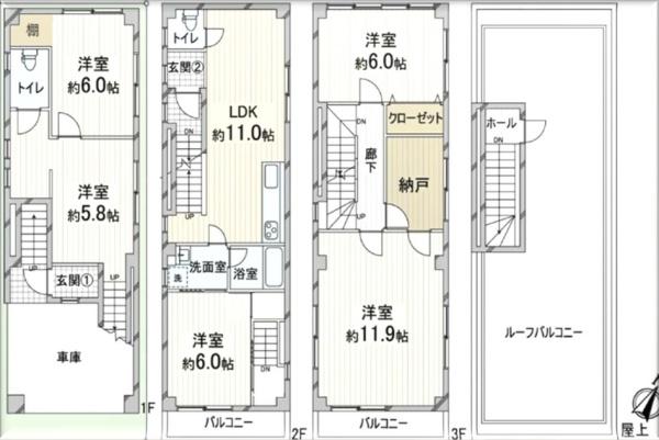 大阪市此花区酉島３丁目の中古一戸建
