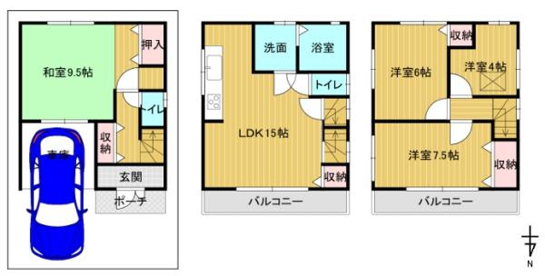 大阪市鶴見区今津北４丁目の中古一戸建