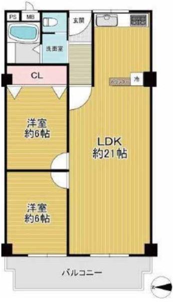 クローバーハイツ森小路１号棟