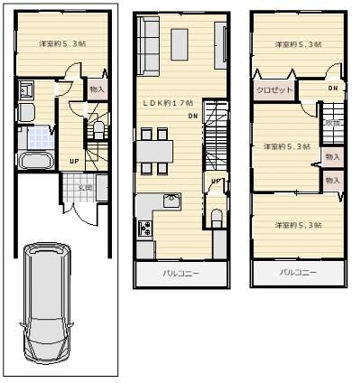 大阪市旭区清水４丁目の中古一戸建