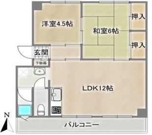 新北野第一コーポ　A棟