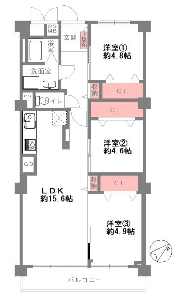 プラザ歌島　D棟