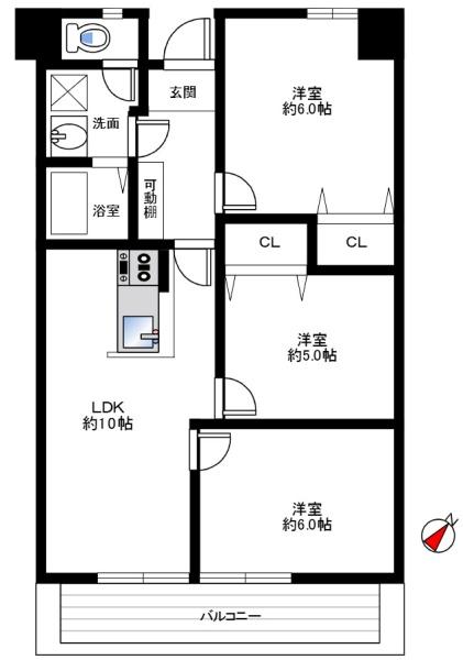 千舟リバーサイドヴィラＢ棟