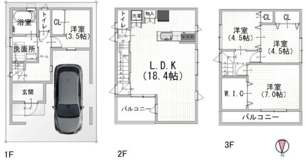 大阪市城東区東中浜７丁目の中古一戸建