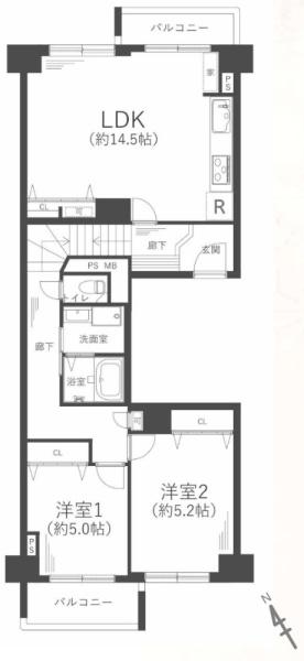 天保山第五コーポ１号棟