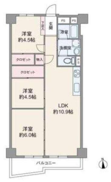 西道頓堀コーポ１号棟