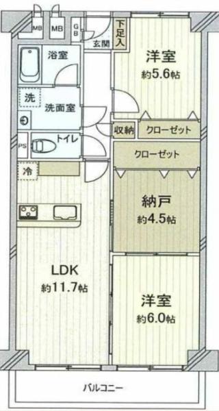 日商岩井野江マンション