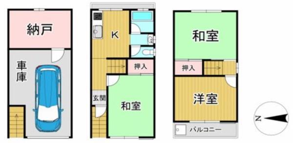 大阪市鶴見区横堤２丁目の中古一戸建