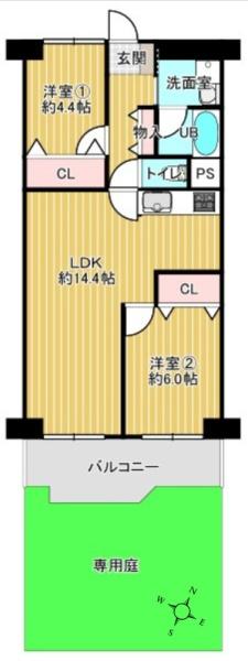 日商岩井野里マンション