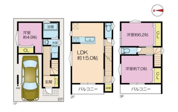大阪市鶴見区安田４丁目の新築一戸建