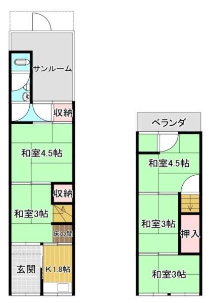 大阪市生野区田島４丁目の中古一戸建て
