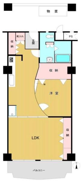 クローバーハイツ森小路３号棟