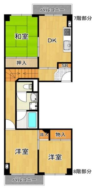 天保山第五コーポ一号棟