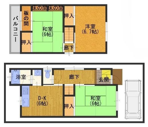 大阪市淀川区加島２丁目の中古一戸建て