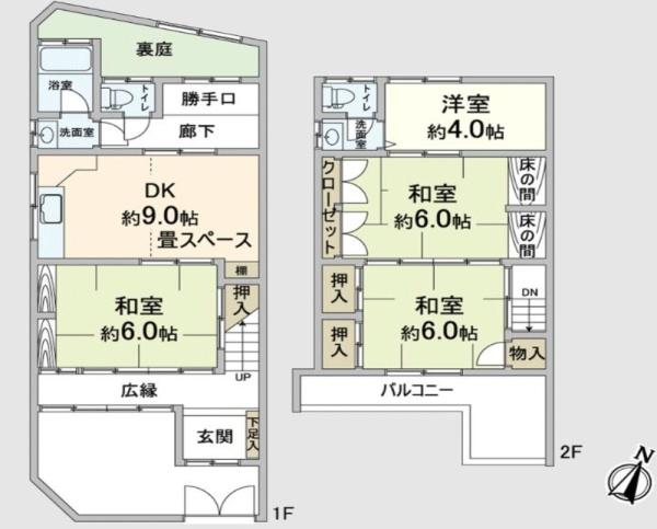 大阪市淀川区塚本４丁目の中古一戸建て