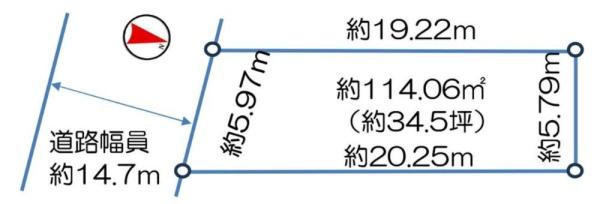 大阪市大正区南恩加島３丁目の売土地