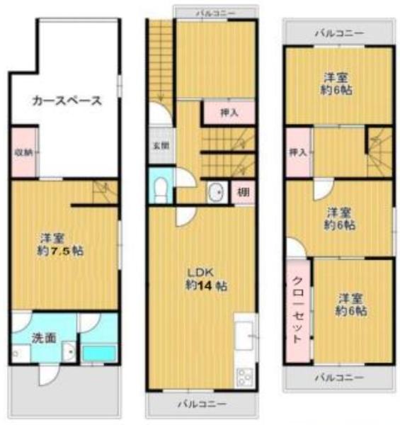 大阪市旭区高殿７丁目の中古一戸建て