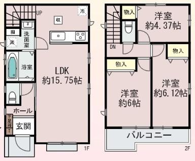 大阪市鶴見区中茶屋１丁目の新築一戸建