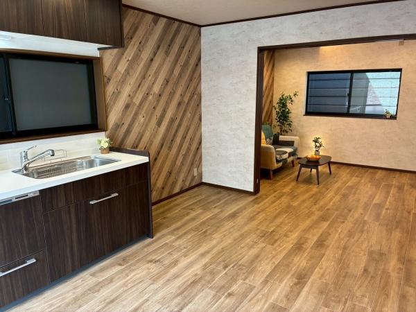 大阪市都島区高倉町3丁目の中古一戸建て(リビング)