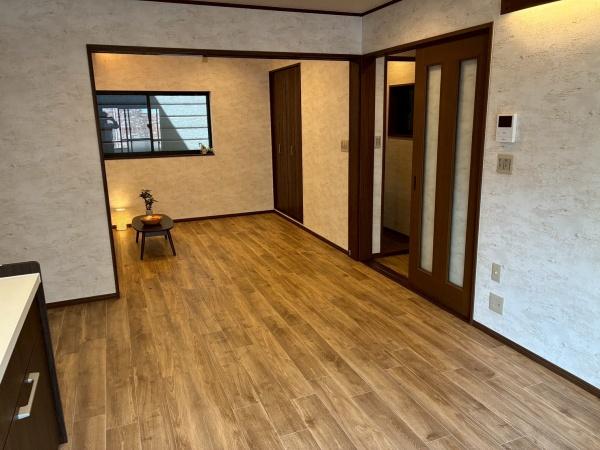 大阪市都島区高倉町3丁目の中古一戸建て(リビング)
