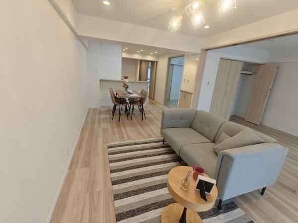 御幣島スカイハイツ(リビング)