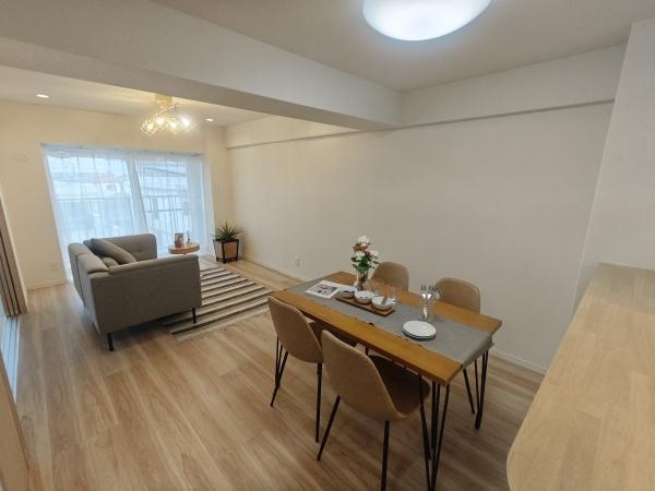 御幣島スカイハイツ(リビング)