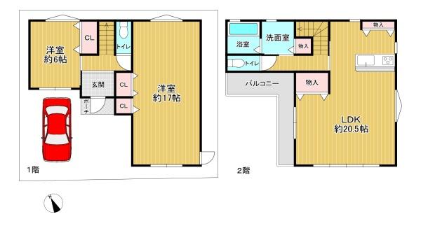 大阪市都島区毛馬町４丁目の中古一戸建