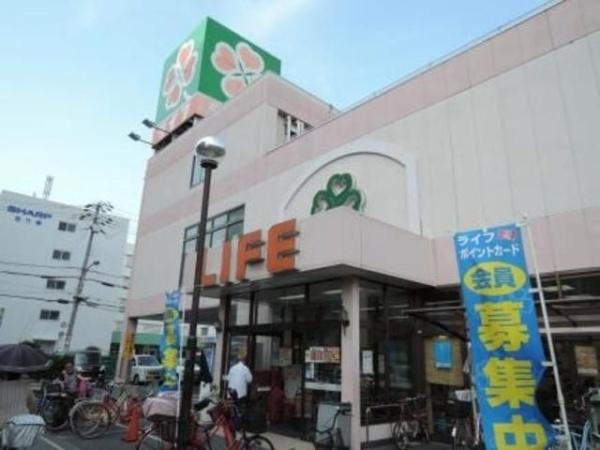 エクセラート平野Ａ棟(ライフ八尾竹渕店)