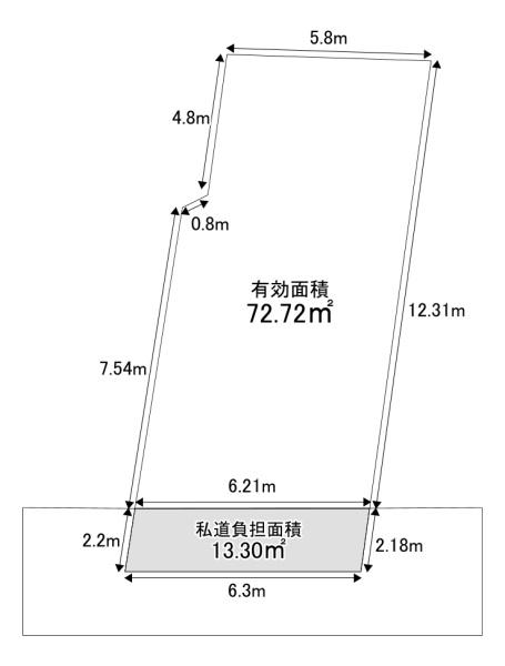 羽曳野市恵我之荘６丁目の土地