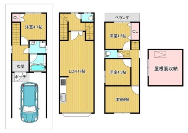 大阪市大正区小林東2丁目の中古一戸建