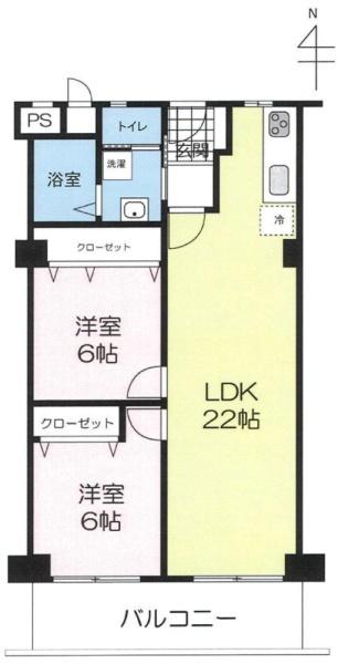 クローバーハイツ森小路　３号棟