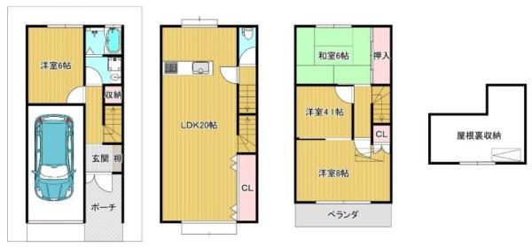 大阪市淀川区十八条３丁目の中古一戸建て