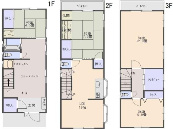 大阪市城東区野江４丁目の中古一戸建