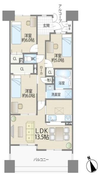 シティコーポ住之江　1号棟EAST