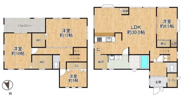 大阪市住之江区中加賀屋３丁目の中古一戸建