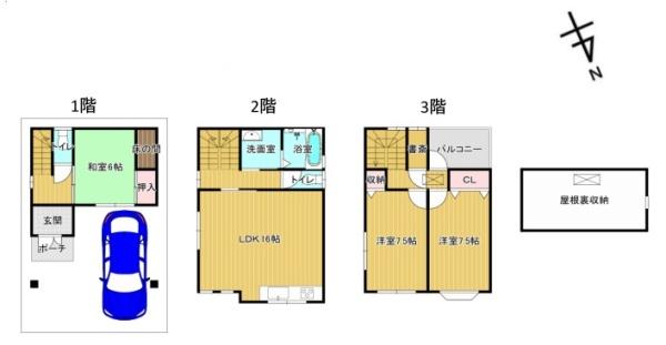 大阪市港区池島３丁目の中古一戸建