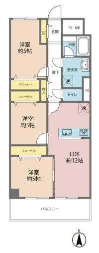 西道頓堀コーポ１号棟