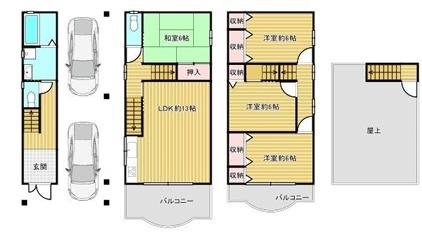 大阪市大正区平尾２丁目の中古一戸建