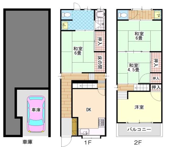 大阪市西淀川区佃２丁目の中古一戸建て